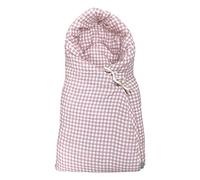 molis&co. Universal Stroller Bag. Winter and Autumn Stroller Carry Bag with Hood. Windproof Stroller Sleeping Bag. Oeko-TEX 100., Dusty pink, Winter, Casual