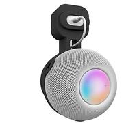 Molitececool N9802 Wall Mount for Homepod Mini, Sturdy Speaker Wall Mount for Homepod Mini, Space Saving, Excellent Cable Management without Tangle,Black