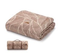 Molithe 100% Wool Blanket, 48" x 62", Warm, Thick, Washable, Military Wool Blanket, Great for Camping, Outdoors, Sporting Events, Survival Kits