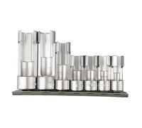 Moliuoly 10-19mm 3/8 1/2" Fuel Line Socket Set for Diesel Injection Lines with Wired Sensors