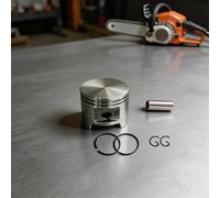 Moliuoly 45mm Cylinder Kit for Husqvarna= 346XP 353 Chainsaw Parts 537253102 537253104 Piston=Assembly Replacement High Performance Metal