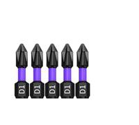 Moliuoly 5 Pcs PH2 Grip Magnetic Phillips Screwdriver Set Anti Slip with Drill Bit and Hand Tools