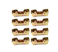 Moliuoly 8 Pack Adjustable Welding Clamps V-Type Steel Fixture Holder for Round Flat Angular Metal, High Strength Welder Pliers Bracket Set for Doors Tool Boxes Furniture Equipment Assembly Tasks