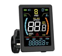 Moliuoly Ebike/Scooter DZ32 Display Screen, 24V-48V SM Connector for OMD 2 Protocol Usage