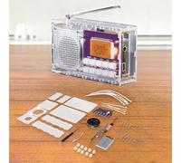 Moliuoly FM AM SW Receiver Kit for DIY Assembly for Electronics Students and Enthusiasts