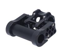 Moliuoly Foldable Bicycle Handlebar Aluminium Alloy Adjustable Double Stem with Hole Design, 25.4 mm Diameter for City and Commuter Bikes