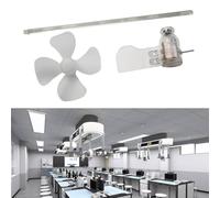 Moliuoly for Red LED wind power generation wind energy self-luminous windmill model