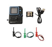 Moliuoly LCR-P1 Multifunctional Transistor Tester with Intelligent Fire Protection Design and Measuring/Exchange Mode