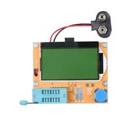 Moliuoly LCR-T4 Transistor Tester for Resistor, Capacitance, Diode, Triode with Housing, 128*64 LCD Backlight, Automatic Detection of NPN/PNP, MOSFET, Thyristor