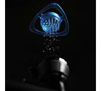 Moliuoly Pour-Over Coffee Filter with Flow Restrictor for Optimised Brewing (Pink)