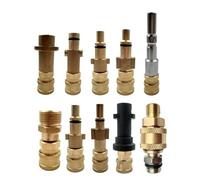 Moliuoly Pressure Washer Male Adapter Quick Connect Nozzle for Lavor for Parkside for Bosch Aquatak for KARCHER K2-K7 Kranzle for HUTER for INTERSKOL High Pressure Hose Fitting Copper Plastic L1-L10