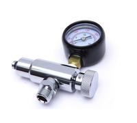 Moliuoly Regulator Adjustment Tool with 300 PSI Pressure Gauge, Nylon, 25cm Hose Length, for 2nd Stage Diving Regulator, Compatible with BCDs, Diving Equipment Accessories