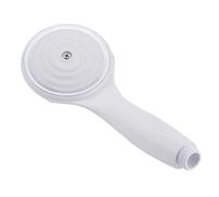 Moliuoly Simple White Handheld Shower Head ABS Pressurized Water-saving Cold and Hot