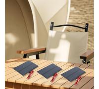 Moliuoly Solar Cell Solar Panel 6V 1W 30CM Cable for Solar-Powered DIY Science Projects, 3PCS