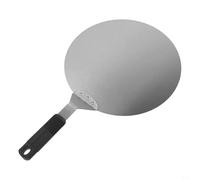 Moliuoly Stainless Steel Pizza Peel with Comfortable Grip Handle for Safe Lifting of Pizzas and Cakes Essential Kitchen Tool (12 inches)