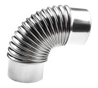Moliuoly Stove Pipe Stainless Steel Angle Piece Rain Cap | Easy-to-reach point points; targeted adjustment; additional existing equipment; in device integration