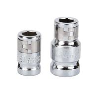 Moliuoly Useful New Socket Adapter Set 30/40mm 10mm Hex 2pcs 3/8" and 1/2" Drive High Carbon Steel Screwdriver Bit