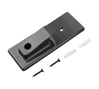 Moliuoly Wall Mounting Hook Set Made of Robust ABS for Shark Rocket Vacuum Cleaners, Space-Saving and Secure Holder with Screws for Easy Installation, Grey, Approx. 16 x 6 x 3.3 cm