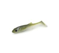 Molix RT Real Thing Shad 3.5" Artificial Bait - Silver, Green - RTS35-502
