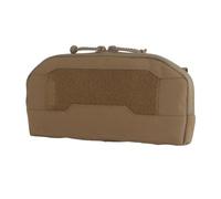 MOLLE Admin Pouch Utility Organizer with Dual Zipper and Bottom Drain Hole | Compact Storage System with 2 Hook Loop Inserts Key Hook Cord Loop and Fast Two-Way Access for Small Gear
