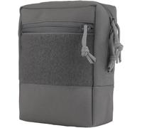Molle GP Pouch General-Purpose M Size MOLLE Vest Side Pouch Chest Rig Plate Carrier Belt Utility Pack Hunting Bags (Grey)