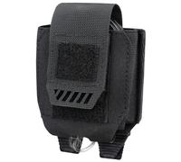 Molle Handcuff Pouch, Handcuff Holder for Duty Belt/Police Vest, Handcuffs Case Fit Chain/Hinged/Folding/Asp Handcuffs, Quick Release Hand Cuff Holster for Police, Security Guard Accessoires