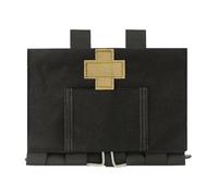 Molle Kit Pouch Tactical Quick Release Modular MOLLE Belt Outdoor Emergency Blow Out Bag First Aid Pouch(Black)