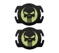 Molle Patch Punisher Luminous Buckle Backpack Personalized Expansion Tactical Patches Suitable for Molle System 2PCS Punisher