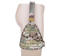 MOLLE Pistol Holster Tactical Leggings Drop Leg Platform Panel High Ride Drop Leg Panels Hook-and-loop Belt Strap Padded Interior Mesh