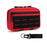 Molle Pouch, Belt Bag with Fixed Buckle, Horizontal Modular Pouch for Hiking Hunting