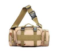 Molle Tactical Sport Duffle Bag Water Resistant Deployment MOLLE Compatible EDC Bug Out for Outdoor Sports Hiking(Sansha cp)