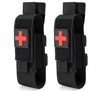 Molle Tourniquet Holder 2PCS Tourniquet Pouch for EMT Shears, Folding Knife, Outdoor Small Tool Bag Organizer Belt Pouch Molle Holder Tq