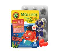 Moller’s | Omega 3 Jellies for Children | Strawberry | 36 Capsules