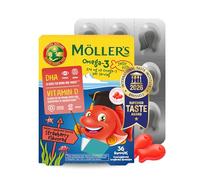 Moller’s ® | Omega 3 Jellies for Children | Strawberry | 36 Capsules