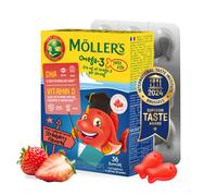 Moller's | Omega 3 Jellies for Children | Strawberry | 36 Capsules