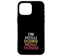 Molli Name Molli Personalized Name First Given Case for iPhone 16 Pro Max