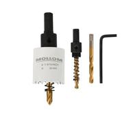Mollom 34mm (1-5/16") HSS M42 8% Cobalt BI-Metal Hole Saw with Arbor