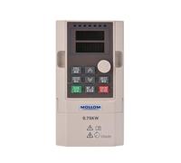 MOLLOM VFD 0.75KW 1HP 3.8A 220V Single or Three Phase Input to 3 Phase 0-3000 Hz Output Variable Frequency Drive Inverter for Spindle Motor CNC Speed Control