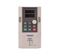 MOLLOM VFD 2.2KW 3HP 5.1A 380V Single or Three Phase Input to 3 Phase 0-3000 Hz Output Variable Frequency Drive Control Inverter for Spindle Motor CNC Speed Control