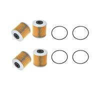 Molloparts 4Pcs Transmission Filter 71943 Compatible with Hydro Gear 71943 Compatible with Scag HG71943 Compatible with Gravely 21548300 Compatible with Ferris 5101987X2(YP) ZT-5400 Series Trans Axles