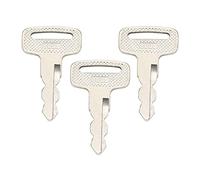 Molloparts 8002 Ignition Keys 3PCS JU6-H2511-10 Compatible with Yamaha Golf Cart PTV 10+ 2010-Present Electric Gas Buggy Vehicle