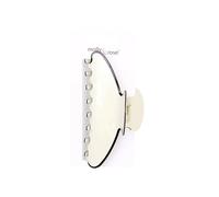 Molly And Rose Black & Cream Contrast Trim Assorted Clamp 9693