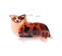 Molly And Rose Corgi Dog Shaped Hair Clamp