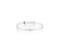 Molly Brown London 925 Sterling Silver Baby Love Bangle. Christening Bangle, Christening Gift, Children's Jewellery & Keepsake