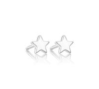 Molly Brown London Star Stud Earring, Hypoallergenic, Screw Back, Children's Jewellery for Girls (Sterling Silver)