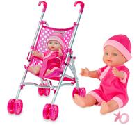 Molly Dolly My First Dolls Pram & Doll Set