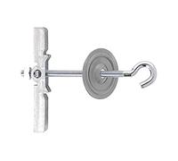 Molly Hollow Metal Cavity Ceiling Swing Toggle Eye, M6 x 85 mm - Pack of 2