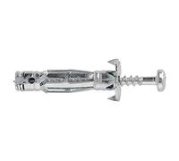 Molly m101016-xj Multi Molly Pegs w/Screws Agglo 5 x 60 mm, Grey, Set of 16 Pieces