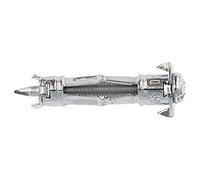 Molly M12010-XJ Self-Drilling Dowels with Screws M4 Diameter 4 x 35 mm, Grey, Set of 16