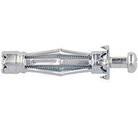 Molly M14215-XJ Metal Expansion Dowels with Screws M8 Diameter 8 x 53 mm, Grey, Set of 25